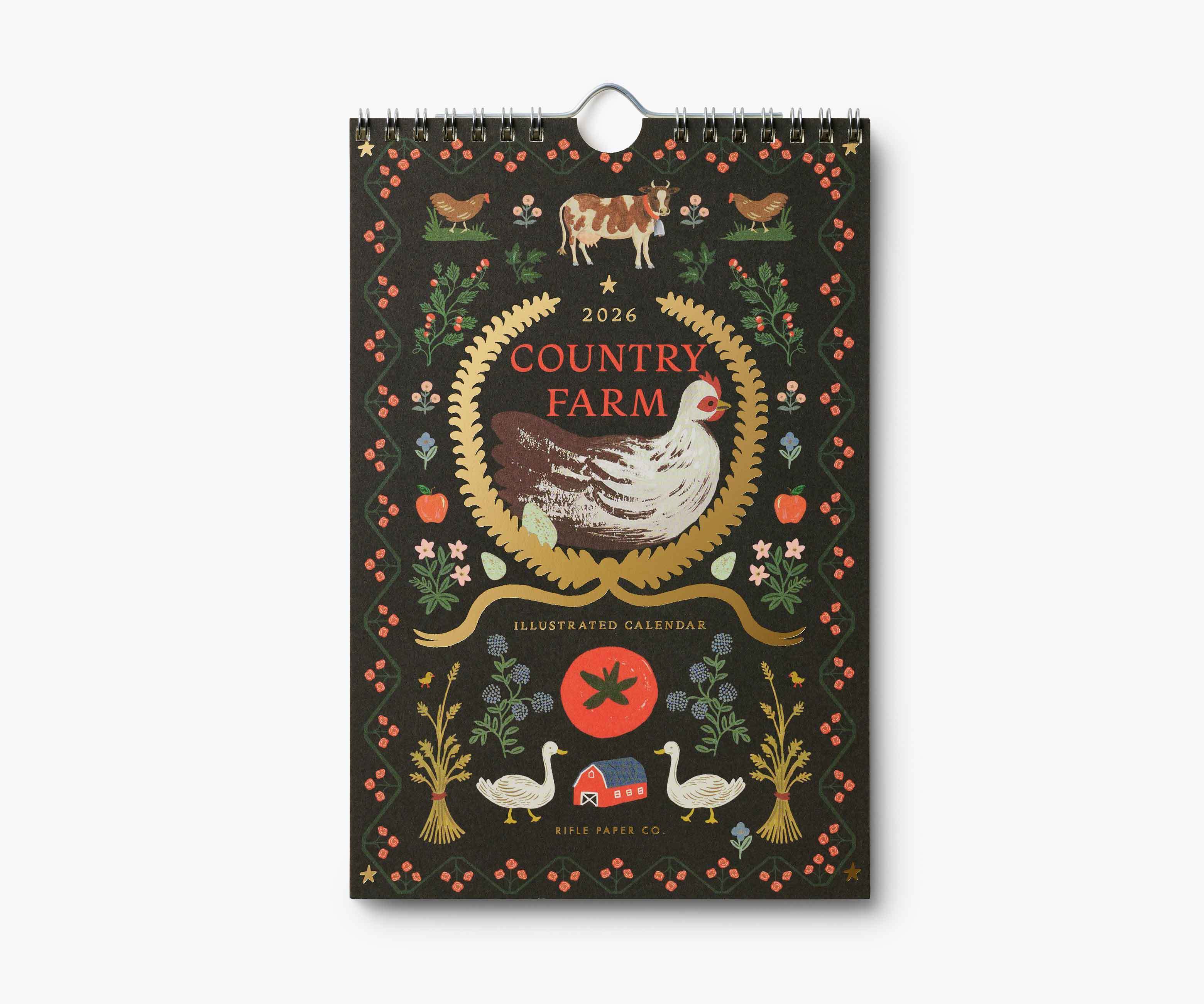 2026 Kitchen Calendar - Country Farm